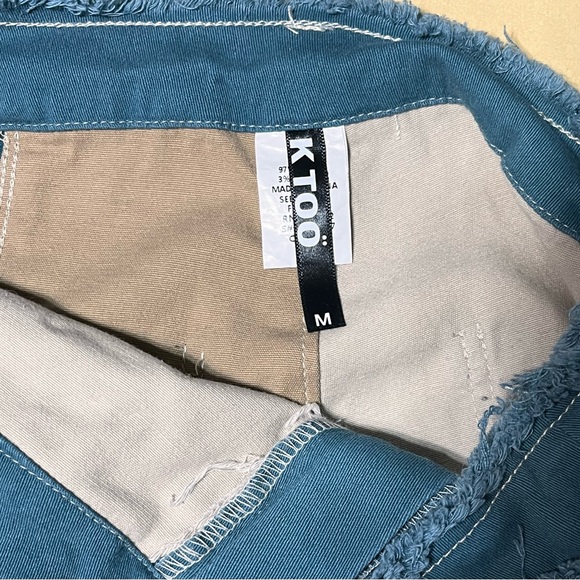 KTOO Grunge boho Patchwork Pant hippie Flare Pants size medium (26 waist) - Picture 11 of 12